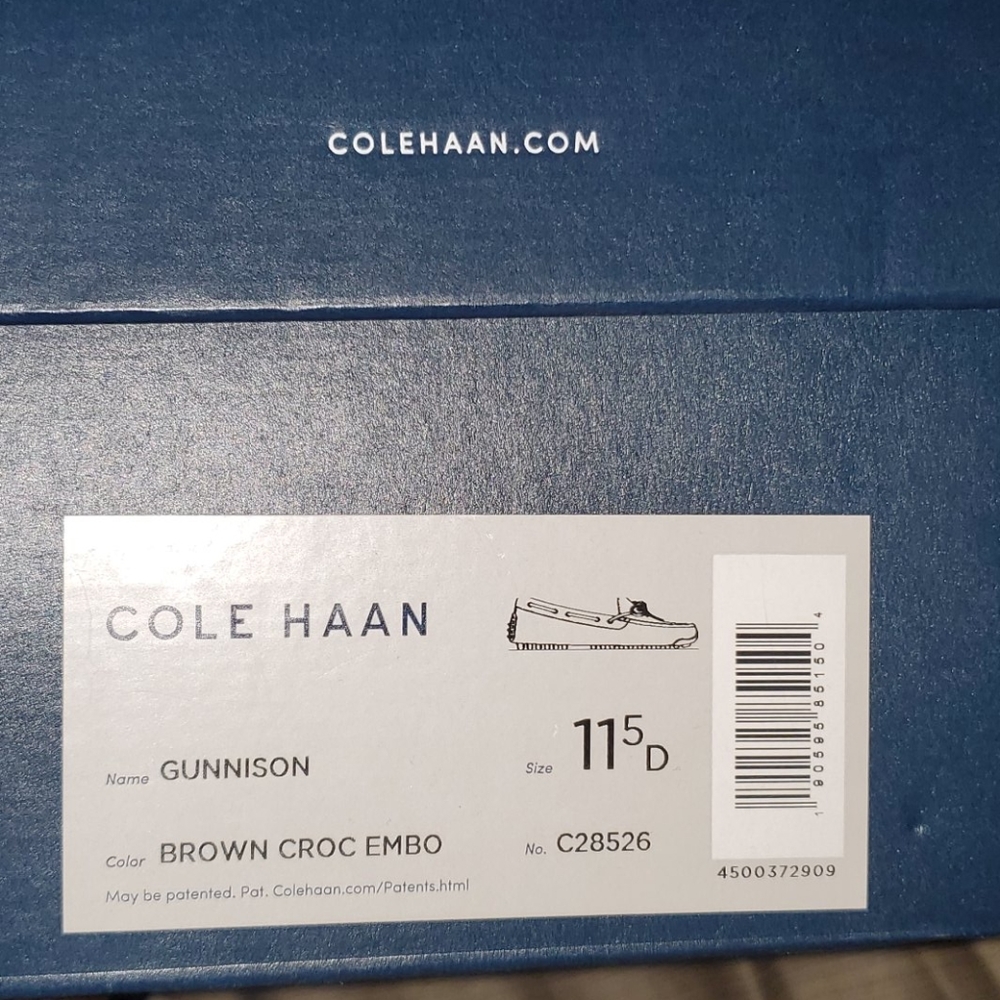 Cole Haan Crocodile Loafers
